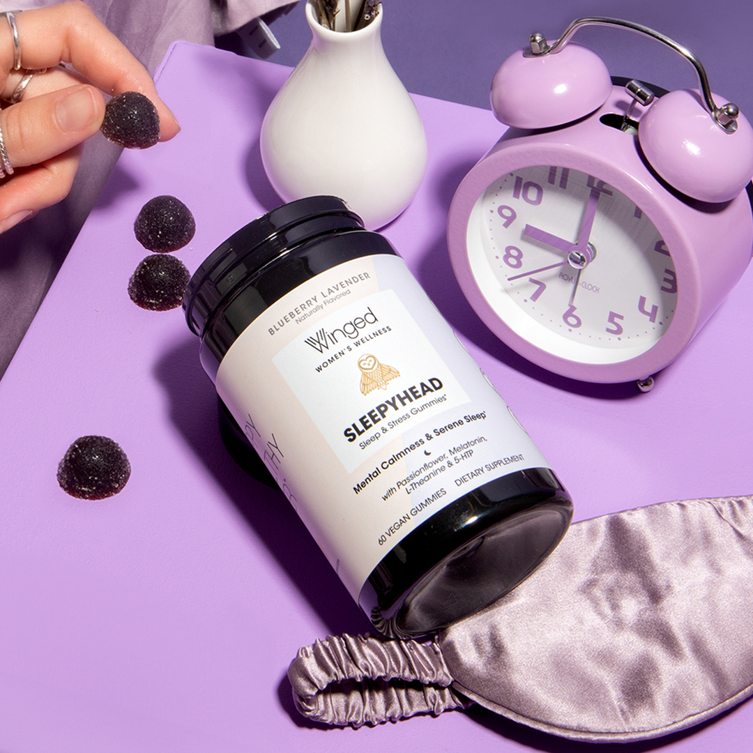 Winged Wellness Sleepyhead - Sleepy Support Women's Gummies