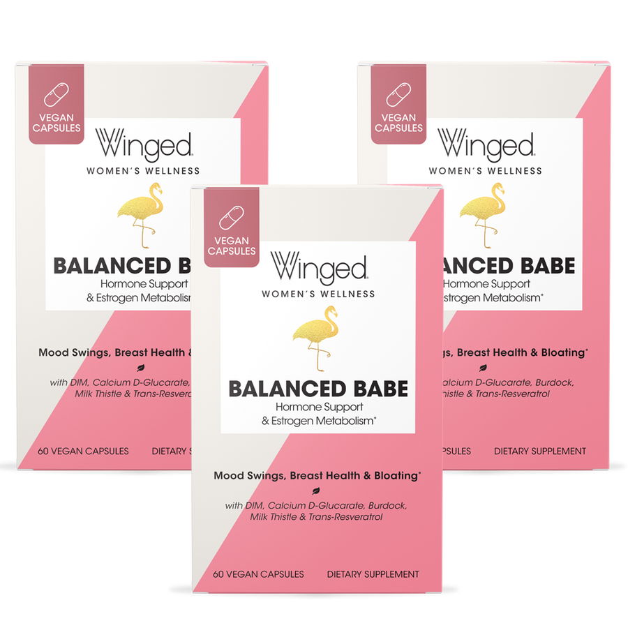 Balanced Babe Hormone Balance Supplement Winged Wellness