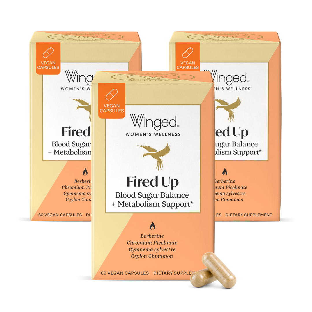 Fired Up Blood Sugar & Metabolism Capsules