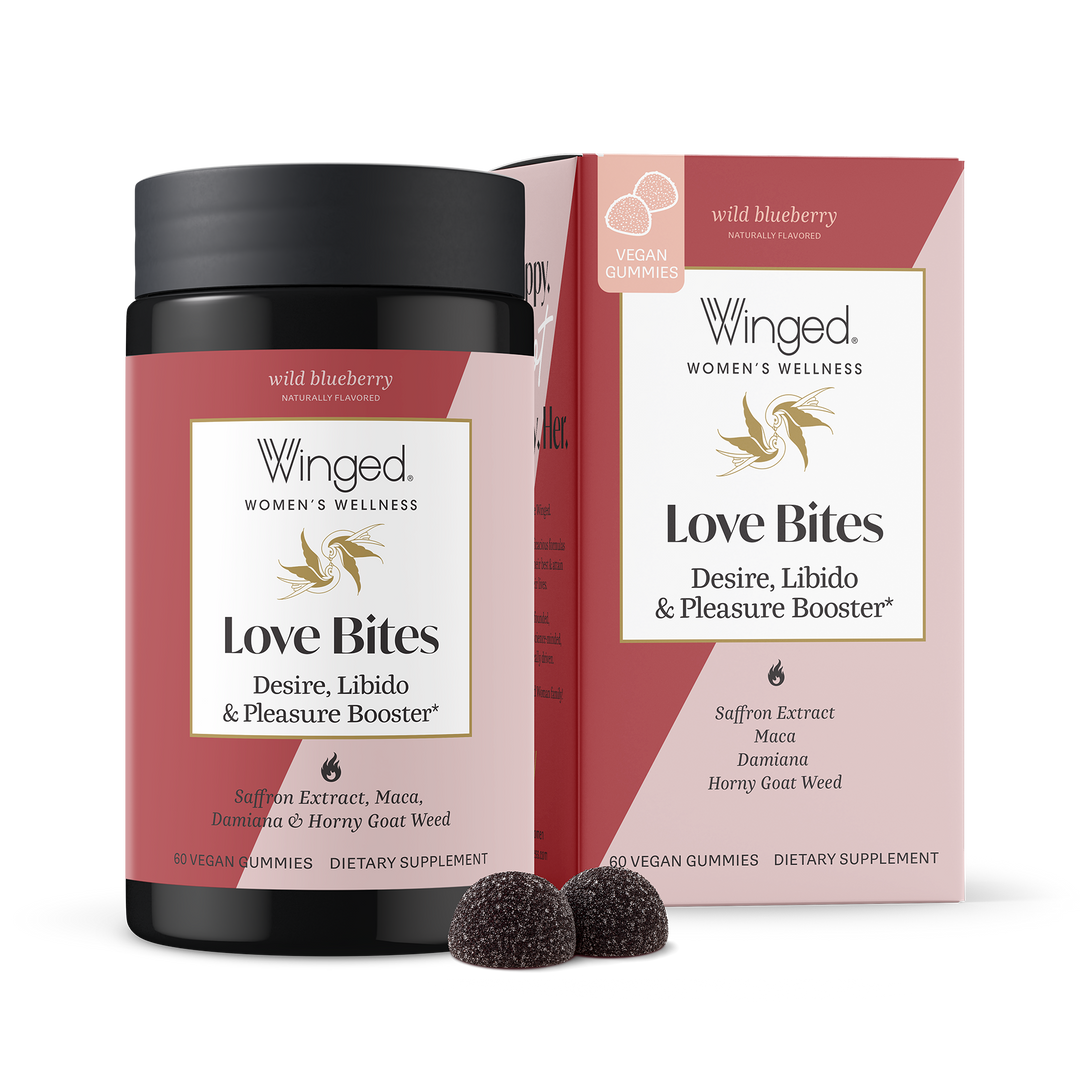 Winged Women's Wellness Love Bites Libido Gummies