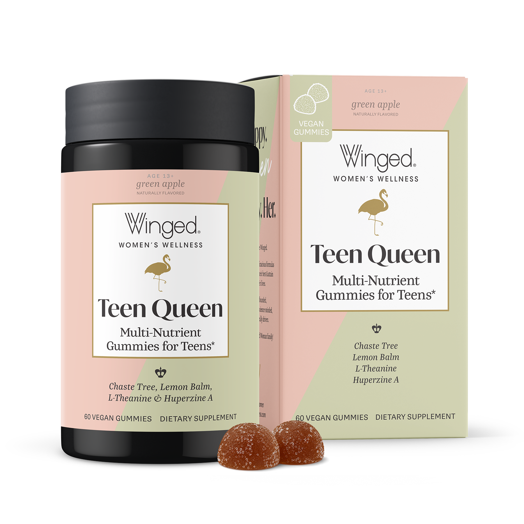 Teen Wellbeing Gummies – Multivitamin + Mood Support (60 Count, Berry Citrus) view 4