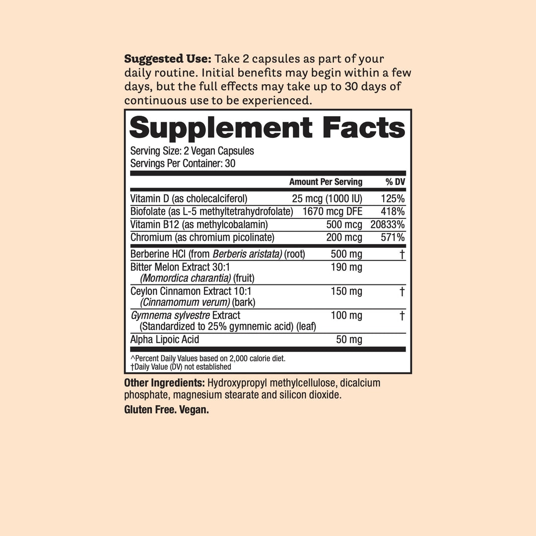 Winged Fired Up Supplement Facts and suggested use