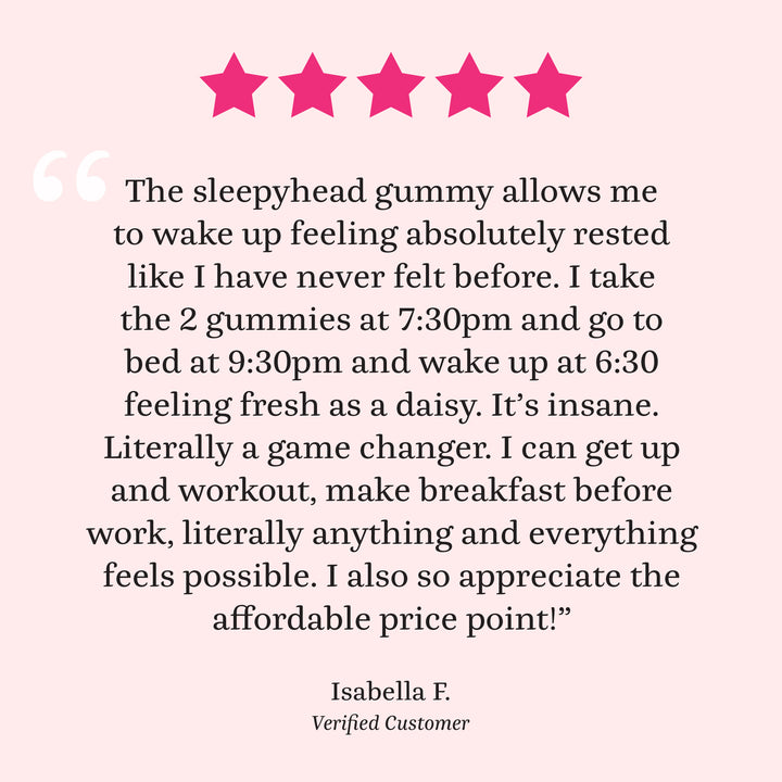 Sleepyhead Sleep Support Gummies- Travel Packs