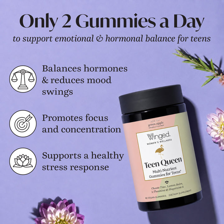 Teen Queen Stress & Mood Support Gummies