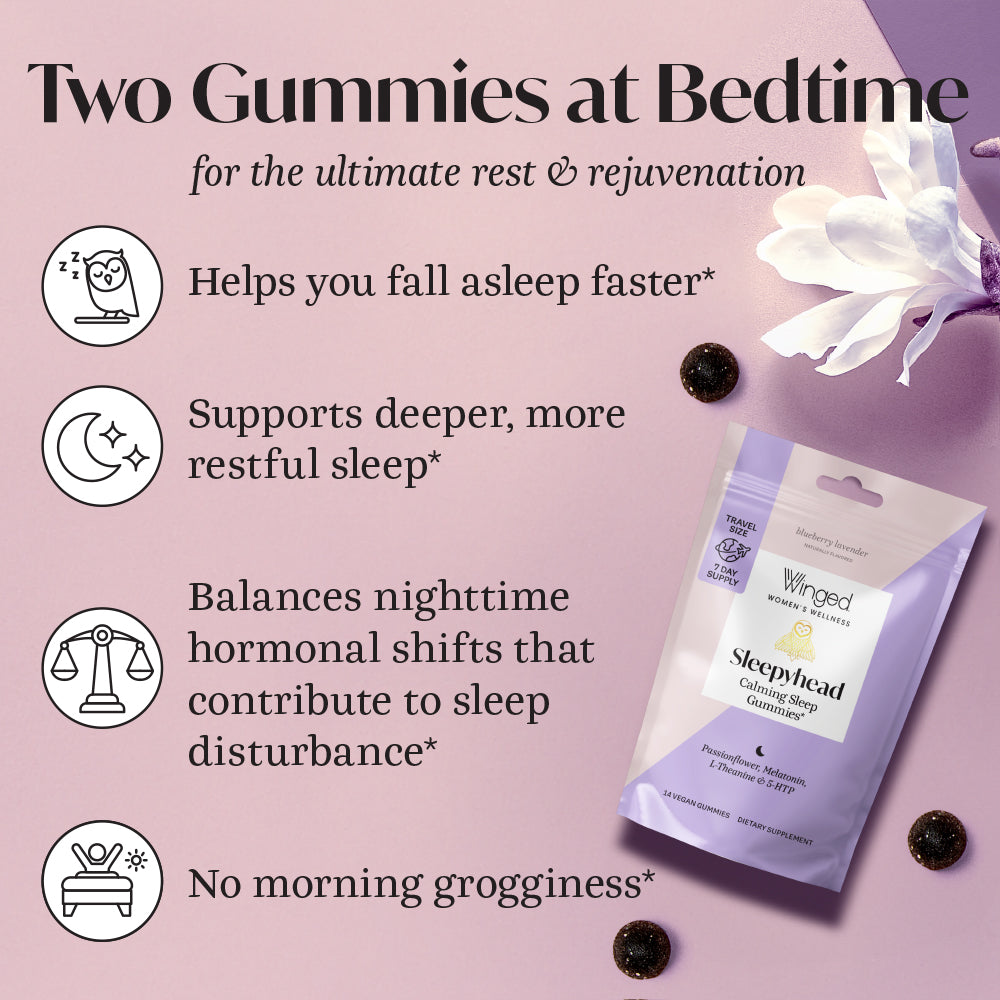 Sleepyhead Sleep Support Gummies- Travel Packs – Winged Wellness