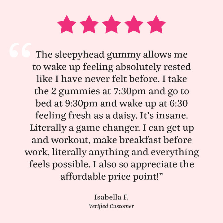 Sleepyhead Sleep Support Gummies- Travel Packs