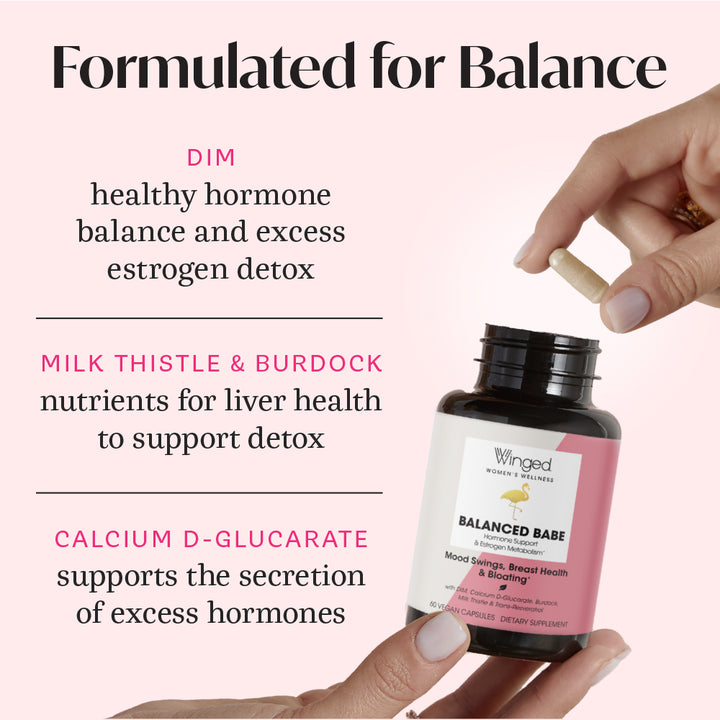 Balanced Babe Women's Hormone Balance Supplement