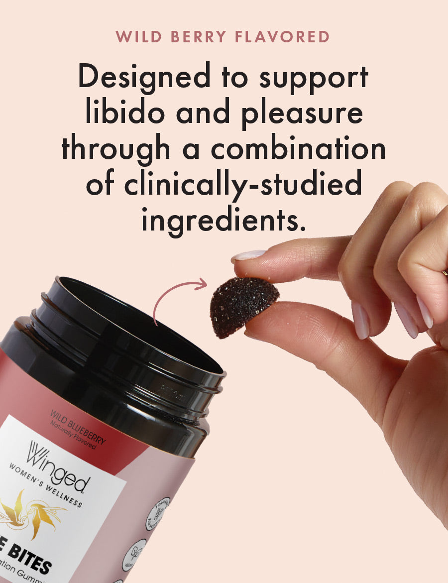 Love Bites Desire & Stimulation Gummies with Saffr'Activ® Saffron Extr