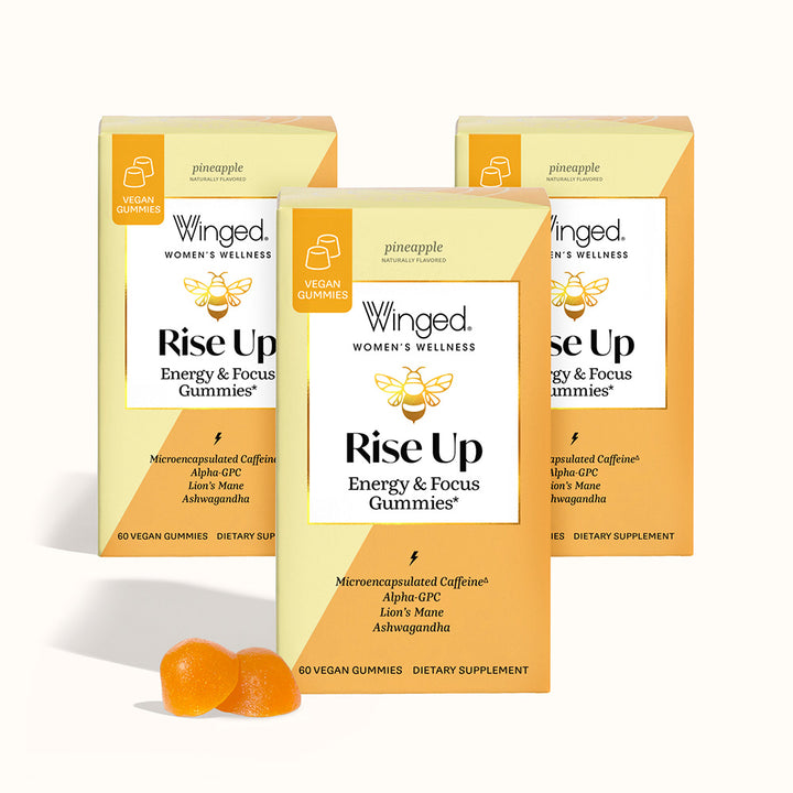 3-Pack Rise Up Energy & Focus Gummies