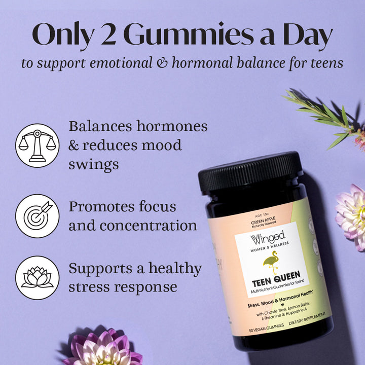 Teen Queen Stress & Mood Support Gummies