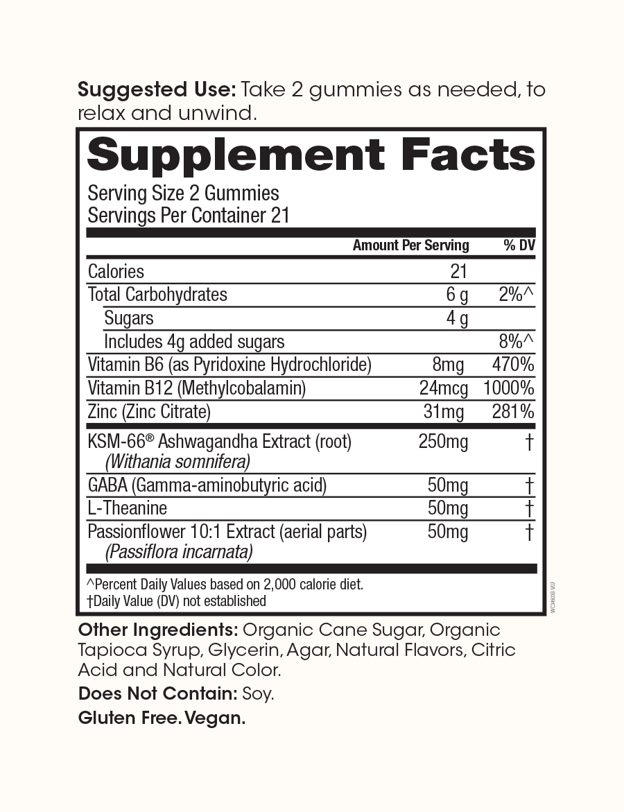 Calm & Collected Stress Support Gummies